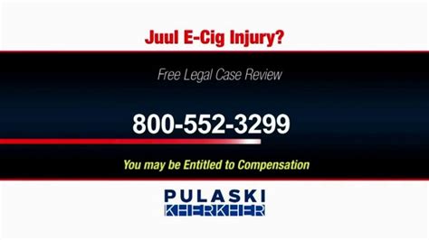 Pulaski Law Firm TV Spot, 'Juul E-Cig Injury'