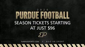 Purdue Sports TV commercial - 2020 Football Season Tickets