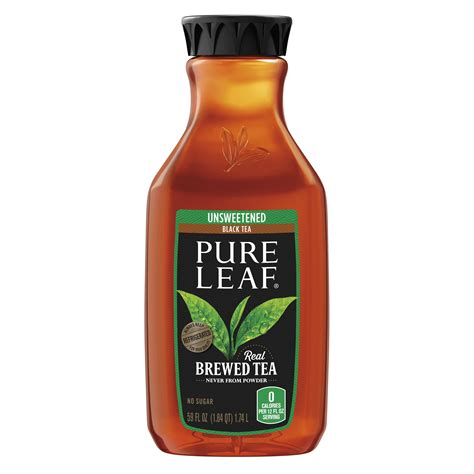 Pure Leaf Tea Cold Brew Tea Unsweetened Black Tea