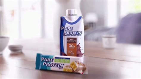 Pure Protein TV commercial - Feed a Healthy Lifestyle: Shakes