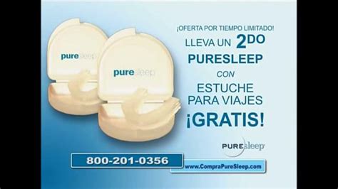 Pure Sleep TV Spot, 'Solución para los Ronquidos'