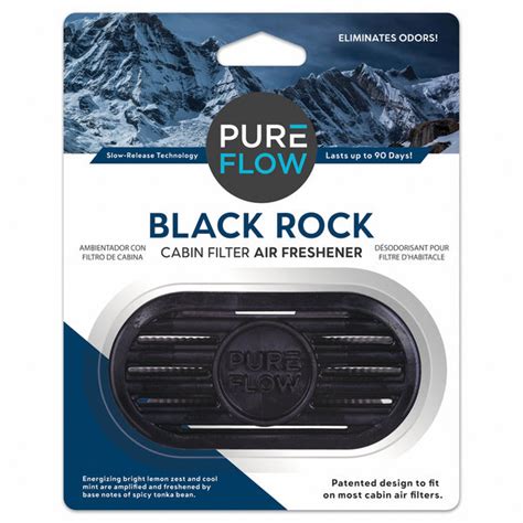 PureFlow Air Black Rock Cabin Filter Air Freshener