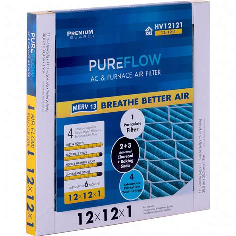 PureFlow Air Home Furnace Air Filter logo