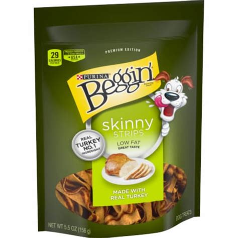 Purina Beggin' Skinny Strips Real Turkey logo