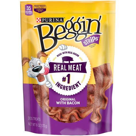 Purina Beggin' Strips Bacon Flavor