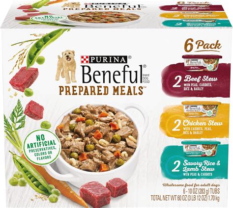 Purina Beneful Prepared Meals Beef Stew Wet Dog Food logo