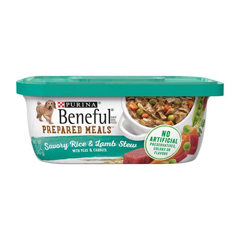 Purina Beneful Prepared Meals Savory Rice & Lamb Stew Wet Dog Food logo