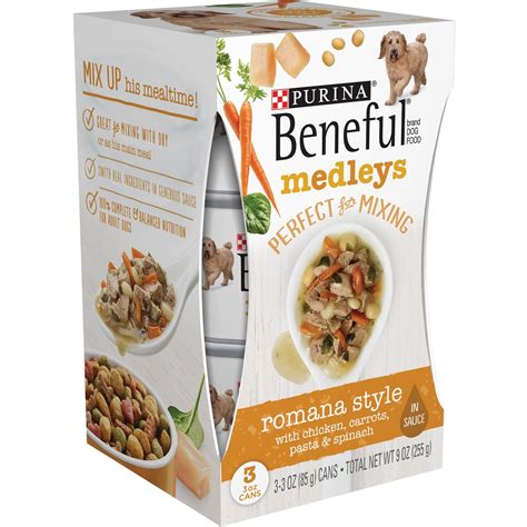 Purina Beneful Romana Style Medley logo