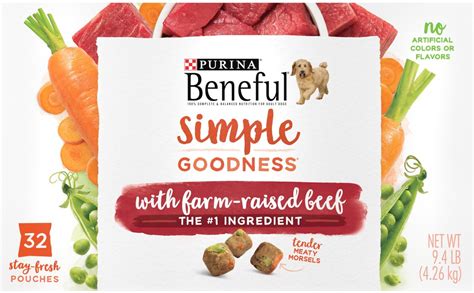 Purina Beneful Simple Goodness With Farm-Raised Beef Dry Dog Food logo