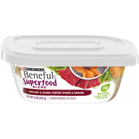 Purina Beneful Superfood Blend Wet Dog Food With Beef & Salmon logo