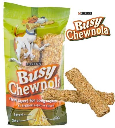 Purina Busy Chewnola logo