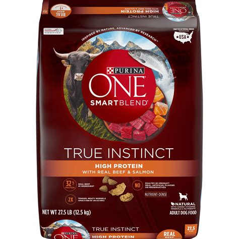 Purina ONE SmartBlend True Instinct High Protein With Real Beef & Salmon Dog Food tv commercials