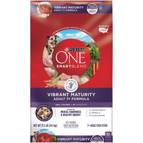 Purina ONE SmartBlend Vibrant Maturity 7+ Formula logo