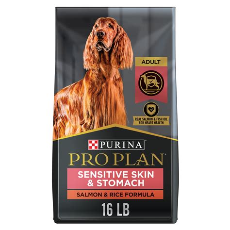 Purina Pro Plan Sensitive Skin & Stomach Salmon & Rice Large Breed Probiotic Dry Puppy Food