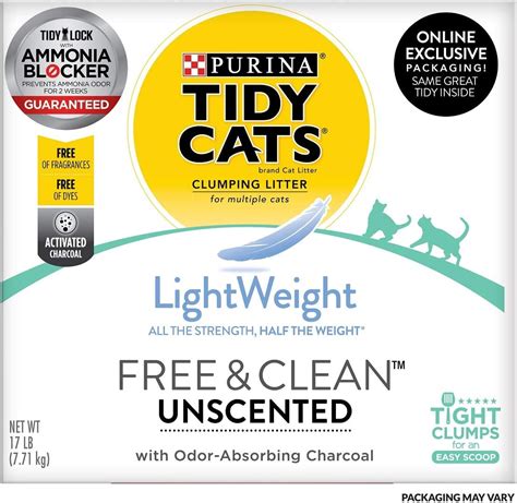 Purina Tidy Cats LightWeight Instant Action With Ammonia Blocker logo