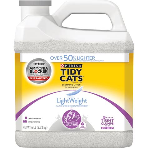 Purina Tidy Cats Lightweight Plus Glade Clean Blossoms logo