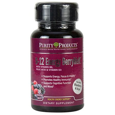 Purity Products B12 Energy BerryMelt