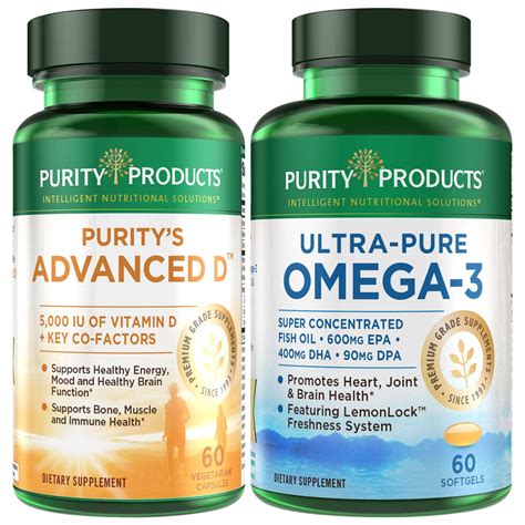 Purity Products Ultra Pure Omega-3 Fish Oil logo