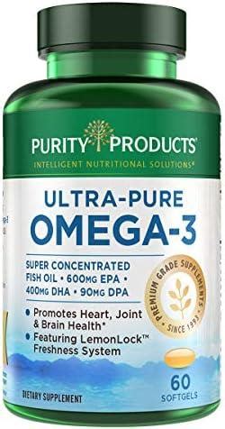 Purity Products Ultra Pure Omega-3 Fish Oil