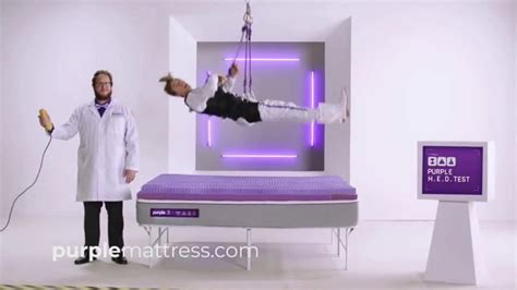 Purple Mattress TV Spot, 'Human Egg Drop Test: Free Sheets'