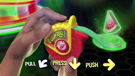 Push Pop Gummy Roll TV commercial - Pull, Press and Push