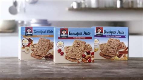 Quaker Breakfast Flats TV commercial - Newest Creation