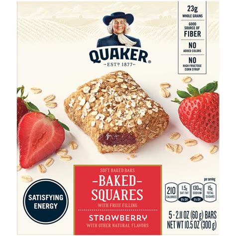 Quaker Breakfast Squares - Strawberry tv commercials