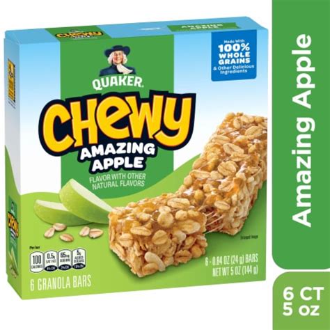 Quaker Chewy Fruity Fun Amazing Apple Granola Bars