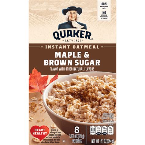 Quaker Instant Maple & Brown Sugar logo