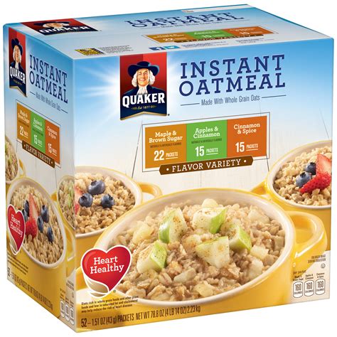Quaker Instant Oatmeal Flavor Variety tv commercials