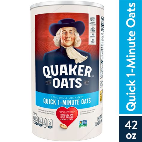 Quaker Quick 1-Minute Oats logo