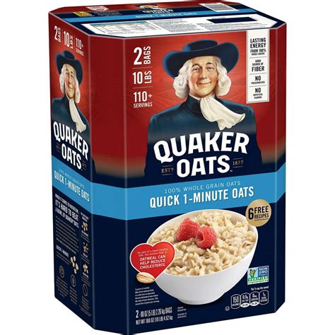 Quaker Quick 1-Minute Oats logo