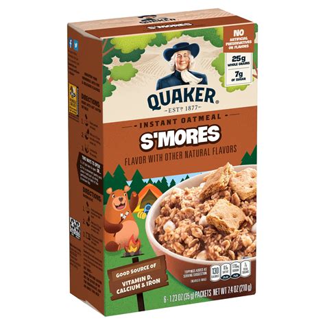 Quaker S'mores Instant Oatmeal logo