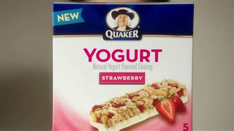 Quaker Strawberry Yogurt Granola Bars TV Spot, 'Yummy Good'