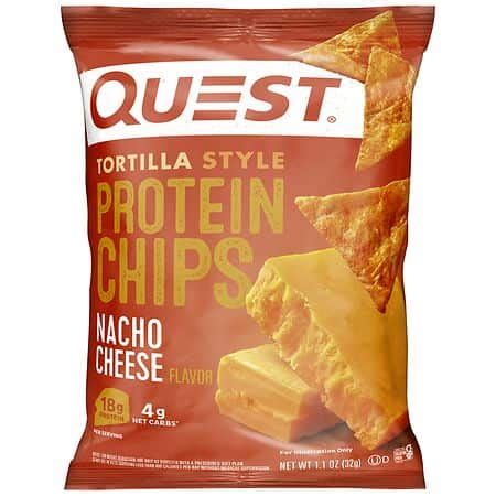 Quest Nutrition Tortilla Style Protein Chips logo