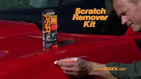 Quixx Scratch Remover Kit TV commercial - Scratches