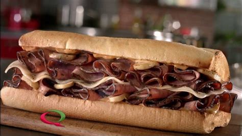 Quiznos Prime Rib Sandwich TV Spot featuring Marty Wall