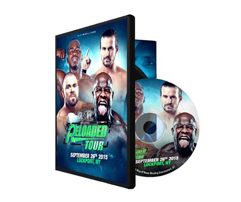 ROH Wrestling 2015 Reloaded Tour DVD