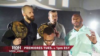 ROH Wrestling TV Spot, 'Week by Week' created for ROH Wrestling