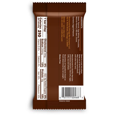 RXBAR Peanut Butter Chocolate tv commercials