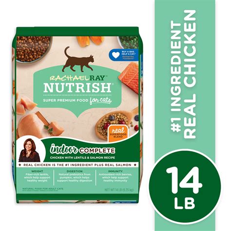 Rachael Ray Nutrish Indoor Complete Chicken with Lentils & Salmon Recipe