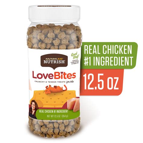 Rachael Ray Nutrish Love Bites Real Chicken Cat Treats tv commercials