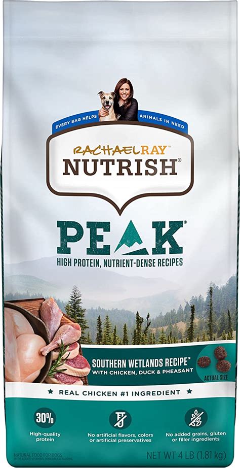 Rachael Ray Nutrish PEAK Wetlands Recipe with Chicken, Duck & Pheasant Dog Food logo