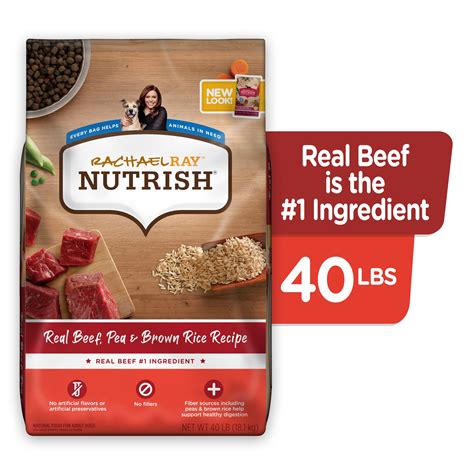 Rachael Ray Nutrish Real Beef, Pea & Brown Rice Recipe