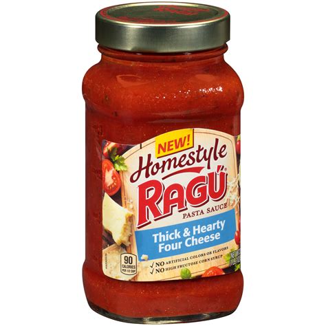 Ragu Homestyle Thick & Hearty Four Cheese logo