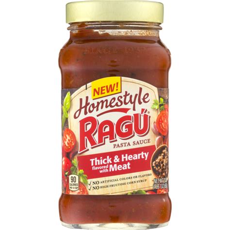 Ragu Homestyle Thick & Hearty Meat logo