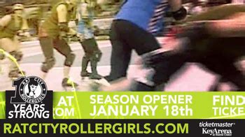 Rat City Roller Girls TV Spot created for Key Arena