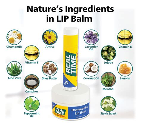 Real Time Pain Relief Homeopathic LIP Balm Stick tv commercials