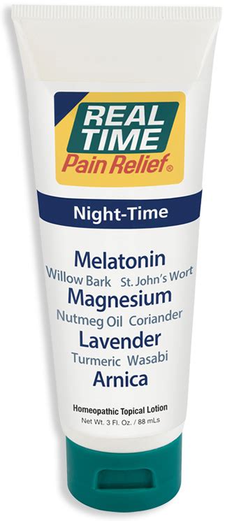 Real Time Pain Relief Real Time Night-Time Pain Relief Cream