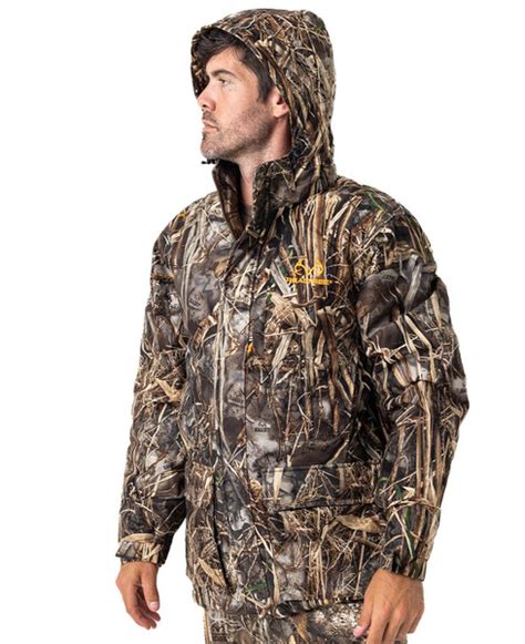 Realtree Max-7 Camo Pro Staff Insulated Waterproof Parka logo